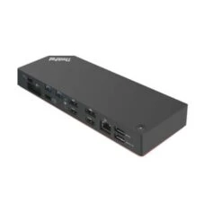 Lenovo ThinkPad Thunderbolt 3 WorkStation Dock Gen 2 For Laptop, Black (40AN0135US)
