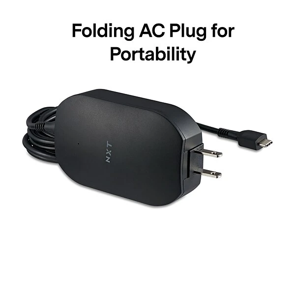 NXT Technologies™ 65W USB Type-C Laptop Charger, Black (NX60577) - Image 3