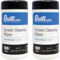 Buy A 2 Pack Of Quill Brand® Screen/Monitor Cleaning Wipes For $13.99