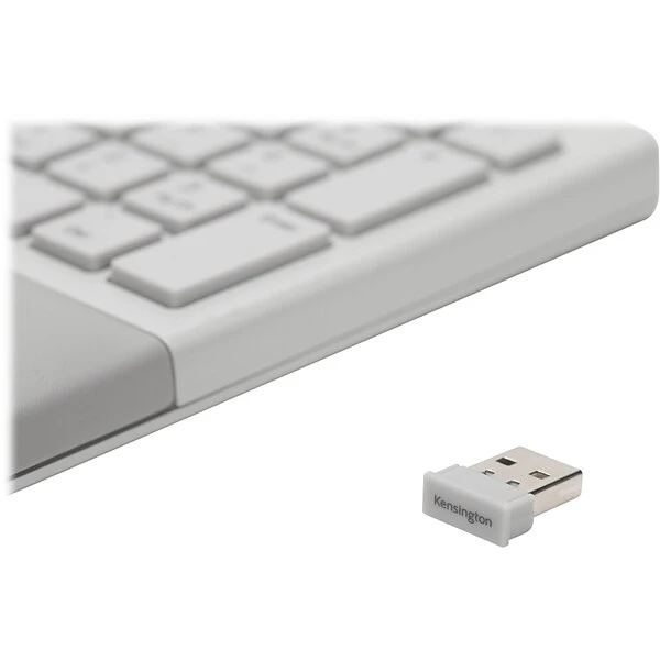 Kensington Pro Fit K75407US Wireless Ergonomic Keyboard And Mouse Combo, Gray - Image 7