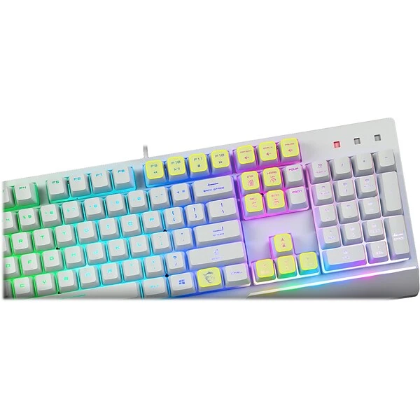 MSI Vigor GK30 Gaming Keyboard And Clutch GM11 Optical Mouse Combo, White (VIGORGK30CW) - Image 4