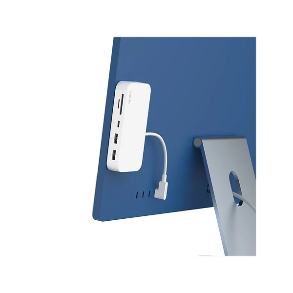 Belkin Connect 6-in-1 Multiport Hub With Mount (INC011ttWH) - Image 7