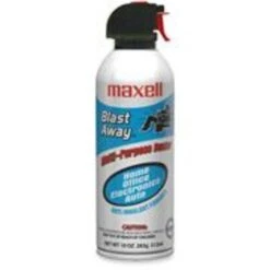 Maxell Canned Air, Nonflammable, 10 Oz.