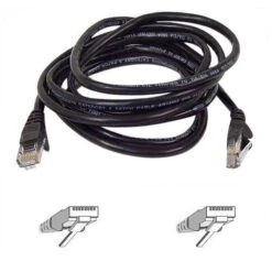 Belkin® A3L791 Cat5E 20' Snagless Molded Patch Cable; Black