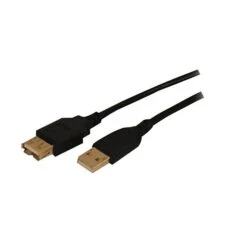 Comprehensive® 6' USB 2.0 A Male To A Female Cable; Black