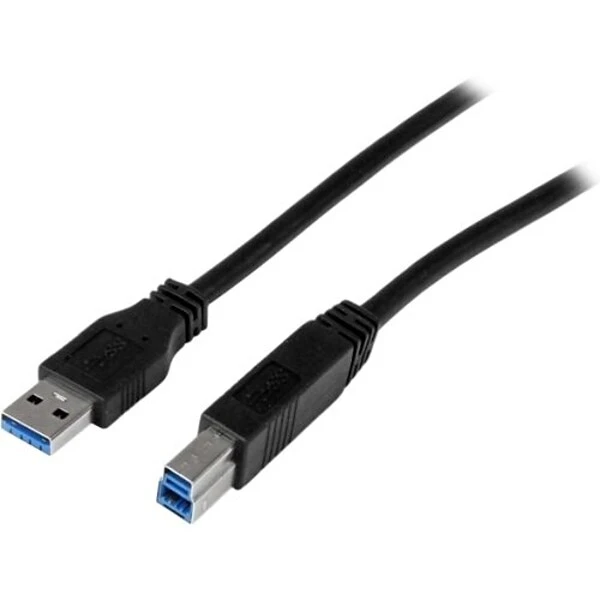 Startech 3.3' SuperSpeed USB 3.0 A To B Cable; Black