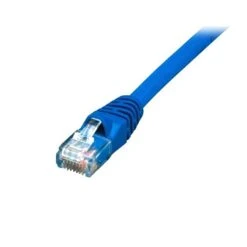 Comprehensive® 75' Standard RJ-45 Snagless Patch Cable; Blue