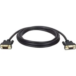 Tripp Lite 25' HD-15M To HD-15F VGA Monitor Extension Cable; Black