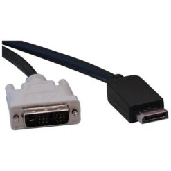 Tripp Lite 6' M/M DisplayPort To DVI Single Link Adapter Cable; Black