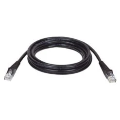 Tripp Lite 15' Cat5e RJ45/RJ45 Snagless Molded Cable; Black