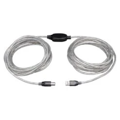 Tripp Lite 25' High Speed USB 2.0 A/B Male Active USB Cable; Silver