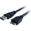 Comprehensive® Standard Series 15' USB 3.0 A Male To Micro B Male USB Cable; Black