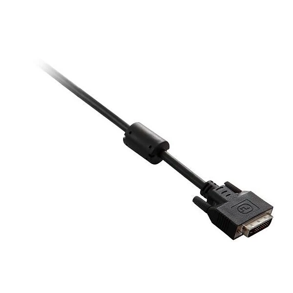 V7® 6' DVI-D Dual Link Display Cable; Black