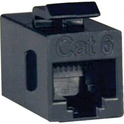 Tripp Lite Cat6 RJ45/RJ45 Straight Through Modular In Line Coupler;Black