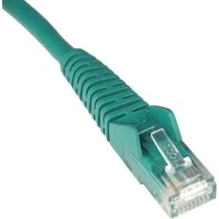 Tripp Lite 25' Cat6 RJ45/RJ45 Snagless Molded Patch Cable; Green