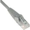 Tripp Lite 10' Cat6 RJ45/RJ45 Snagless Molded Patch Cable; Gray