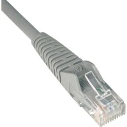 Tripp Lite 10' Cat6 RJ45/RJ45 Snagless Molded Patch Cable; Gray