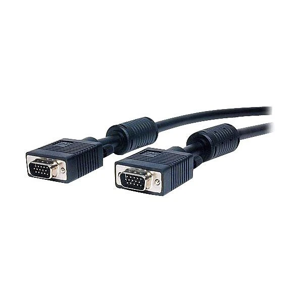 Comprehensive® 6' Standard Series HD-15 Male VGA Cable; Black