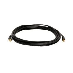 Comprehensive® 10' Standard Series 3.5mm Stereo Mini Plug To Plug Audio Cable; Black