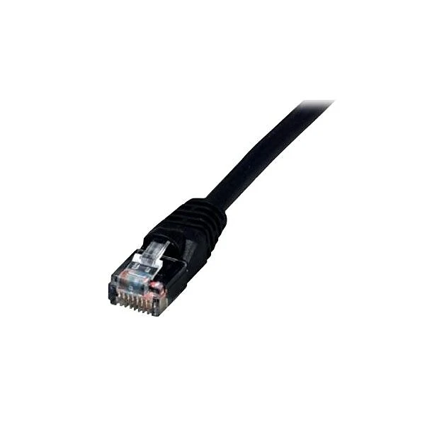 Comprehensive® 7' Cat5e RJ45/RJ45 Snagless Patch Cable; Black