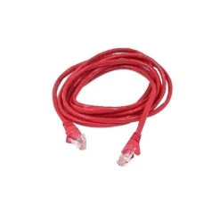 Belkin™ 6' Cat5e RJ45/RJ45 UTP Crossover Duplex Patch Cable; Red