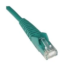 Tripp Lite 10' Cat5e RJ45/RJ45 Snagless Molded Cable; Green