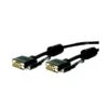 Comprehensive® 25' Standard Series HD-15 Male VGA Cable With Audio; Black
