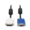 Tripp Lite P556-010 10' DVI-A To VGA Monitor Cable, Black
