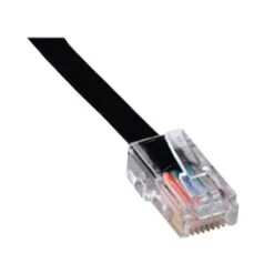Comprehensive® 7' Standard Series Cat5e RJ45/RJ45 Assembly Cable; Black