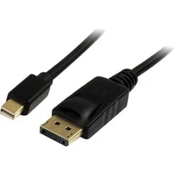 Startech 6' Mini DisplayPort To DisplayPort Adapter Cable; Black
