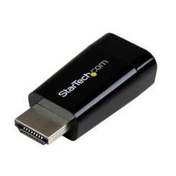 Startech Compact HDMI To VGA Portable Adapter Converter; Black