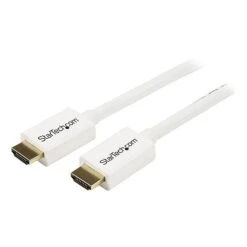Startech 6' HDMI To HDMI M/M CL3 In-Wall High Speed Cable; White