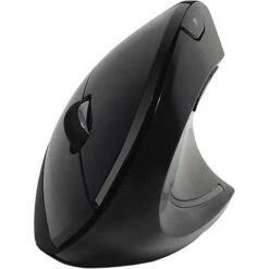 Adesso® IMouse E10 2.4 GHz RF Wireless Vertical Ergonomic Mouse; Black