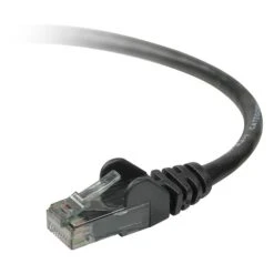 Belkin™ 50' RJ-45 Male/Male Cat6 Snagless Network Patch Cable; Black