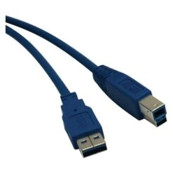 Tripp Lite® 15' SuperSpeed USB 3.0 A/B Cable; Blue