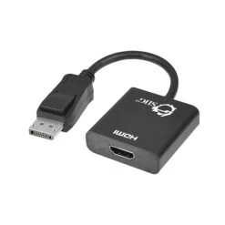 Siig 9.65" DisplayPort To HDMI Adapter Converter Cable, Black
