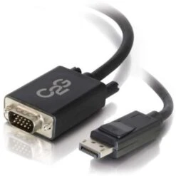 C2G® 3' DisplayPort Male/VGA Male Active Adapter Cable; Black