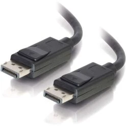 C2G - AV LINE DisplayPort Cable With Latches Male To Male; 15'