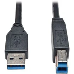 Tripp Lite 6' M/M Type A To Type B USB 3.0 SuperSpeed Device Cable; Black