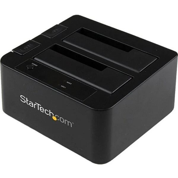 Startech SDOCK2U33EB USB 3.0/eSATA Hard Drive Docking Station W/UASP For 2.5"/3.5" SATA SSD/HDD