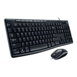 Logitech MK200 Media Combo Wired Keyboard And Mouse