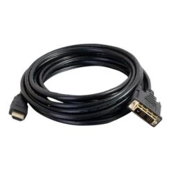 C2G® 42516 6.6' HDMI To DVI-D Single Link Male/Male Digital Video Cable; Black