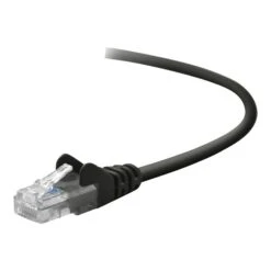 Belkin A3L791-06-BLK-S 6' CAT-5e Snagless Patch Cable; Black