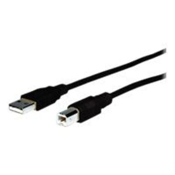 COMPREHENSIVE CABLE® 10' USB 2.0 A Male To B Male Cable; Black