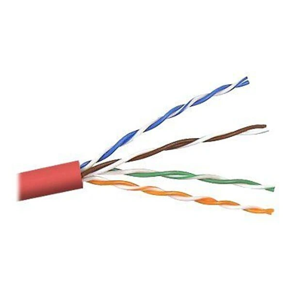 Belkin A7J304-1000-RED Red 1000' CAT5e Stranded Bulk Cable