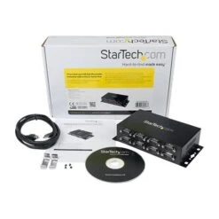 StarTech ICUSB 2328I USB To DB9 RS232 Serial Adapter Hub, 8 Ports