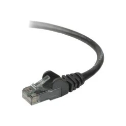 Belkin A3L980-05-BLK-S 5' RJ-45 Male/Male Cat6 Snagless Patch Cable; Black