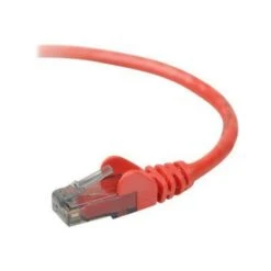 Belkin™ A3L980-20-RED-S 20' RJ-45 Male/Male Cat 6 Snagless UTP Patch Cable; Red