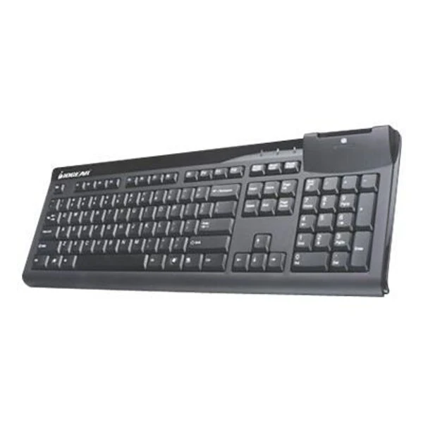 Iogear® GKBSR201 Keyboard With Built-in Common Access Card Reader; Black