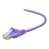 Belkin A3L791-07-PUR-S 7' CAT-5e Snagless Patch Cable, Purple